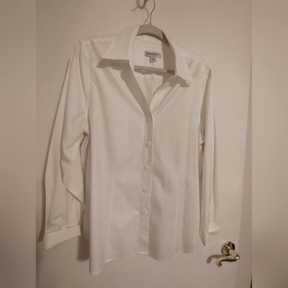 Coldwater Creek 1X button up blouse